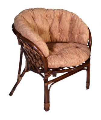 Кресло Багама с полными подушками (Радуга)